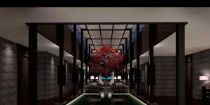 南寧秋潮會(huì)所現(xiàn)代中式裝修，注重中國(guó)風(fēng)