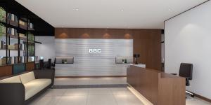 珠江大廈辦公室裝修，密集型現(xiàn)代風(fēng)格辦公室，簡(jiǎn)單實(shí)用！