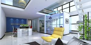 漂浮的建筑-萬(wàn)科大廈，萬(wàn)堡防水公司辦公室裝修！